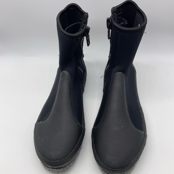 Men’s XS Scuba 3mm Deluxe Zipper Boots Size 11 Felt Bottom - Picture 2 of 7